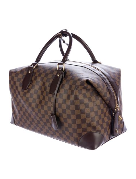 louis vuitton black overnight bag|authentic louis vuitton duffle bag.